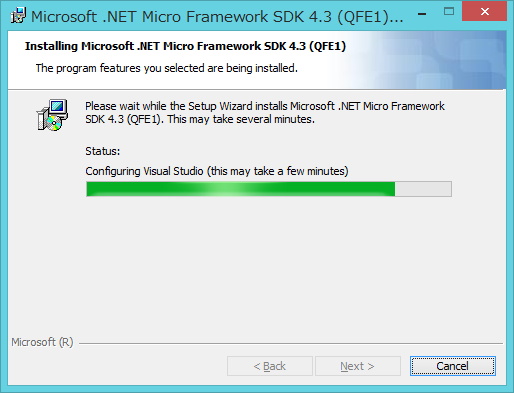 .NET MF SDK画面2